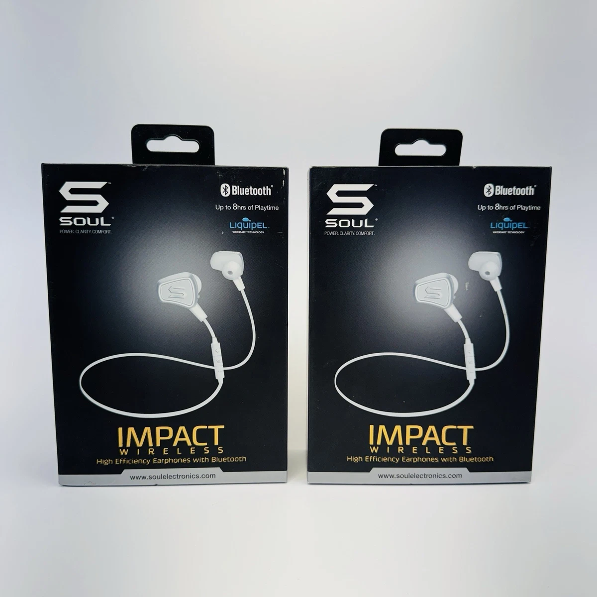 Lot De Deux écouteurs Intra-auriculaires – Noir – Jack 3.5 Mm