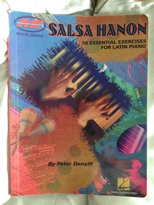 Salsa Hanon: Private Lessons Series - paperback Deneff, Peter