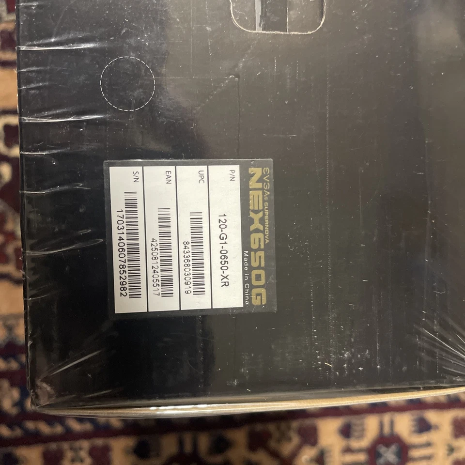 EVGA SuperNOVA NEX650 G 80 Plus GOLD 650W Fully Modular Power Supply Brand New - Image 4 of 4