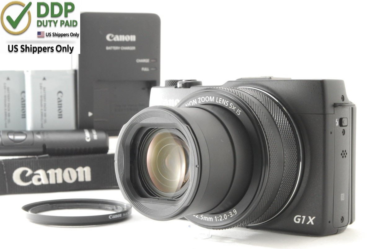 TOP MINT ] Canon PowerShot G1 X Mark II 13.1MP Digital Camera