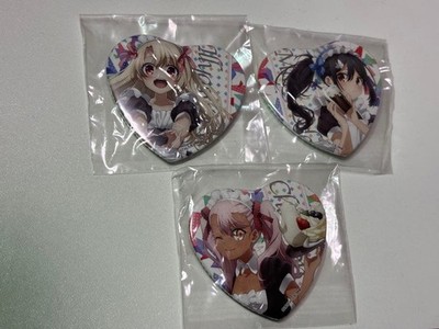 Prisma Illya Machiasobi Cafe Exclusive Newly Drawn Heart Can Badge 2016 ver.
