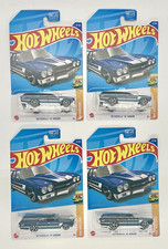 Hot Wheels ’70 Chevelle SS Wagon Lot of 4 Blue HW Wagons Chevy 1:64 Sealed