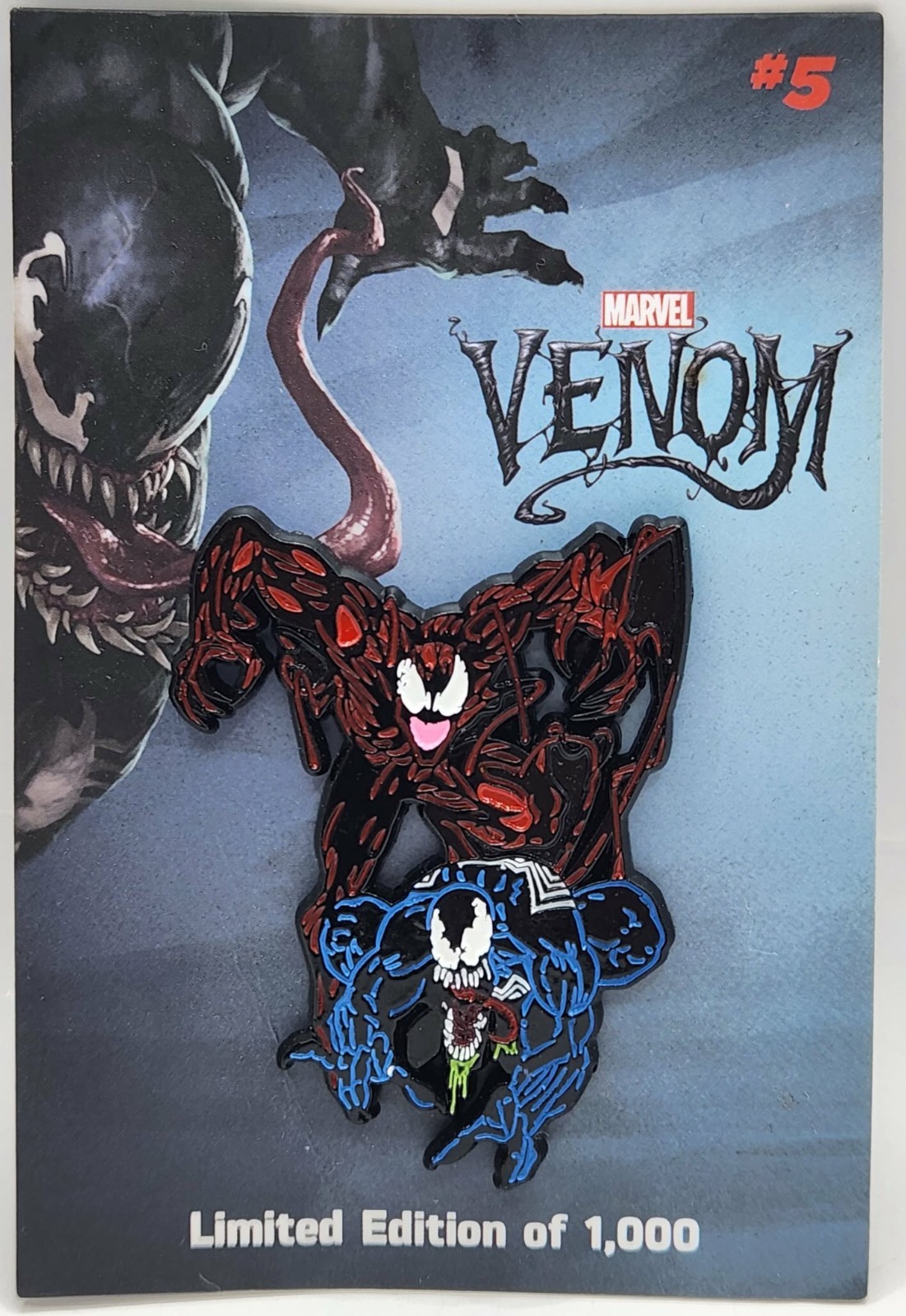Prendedor Marvel Venom Universe Carnage Premiere #5 Edición Limitada de 1000
