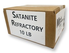 Refractory Satanite 10 Pounds for Ceramic Blanket Lining 3200 Degree Mortar