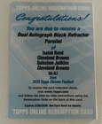 2025 Topps Chrome Quinshon Judkins/Isaiah Bond Dual Autographs (RAW)