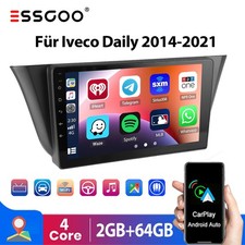 Per Iveco Daily 2014-2024 2+64GB Android 15 Carplay Autoradio GPS Navi Wifi RDS