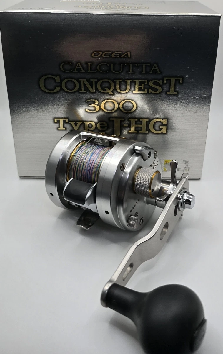 Shimano Ocea Calcutta Conquest 300 Type J-HG Baitcast Reel Right