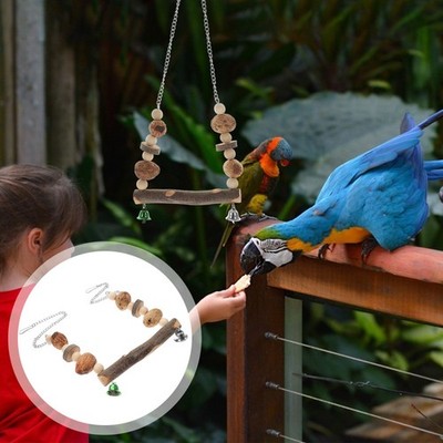 Lustige Papageienschaukel Vogel Vogelschwungständer Vogel-Hängemattenbett