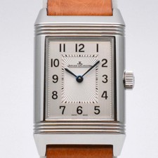 JAEGER LE COULTRE 211.8.86 Reverso Classic Small 21mm Silver Manual Wind