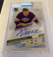 2021-22 Upper Deck Clear Cut Young Guns Rookie Tribute Auto ARTHUR KALIYEV RT-KA