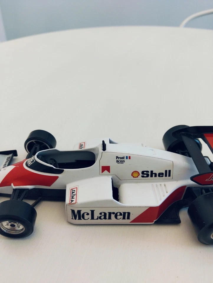 McLaren MP4/2 - Alain Prost - Burago - 1/24 - No Scatola - Made In Italy - Immagine 4 di 4
