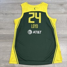 Jewell Loyd Jersey  Seattle Storm Basketball Nike Women Explorer Swingman L  NWT