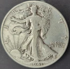 1941 P Philadelphia Mint 50C Walking Liberty Half
