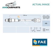 LAMBDA OXYGEN O2 SENSOR BEFORE CATALYTIC CONVERTER 77210 FAE NEW OE REPLACEMENT