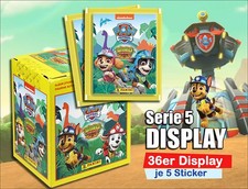 Paw Patrol Serie 5 "Dino Rescue" Sticker  - 36er DISPLAY
