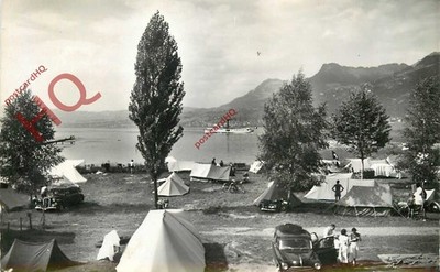 Ansichtskarte_ F.S.C.C. Les Horizons Bleus, Villeneuve, Camping