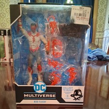 McFarlane DC Multiverse Kid Flash  Speed Metal Open Box No BAF