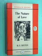 Penguin Book 1280 The Nature of Love H.E.Bates 1958 3 Novellas Fiery Simplicity 