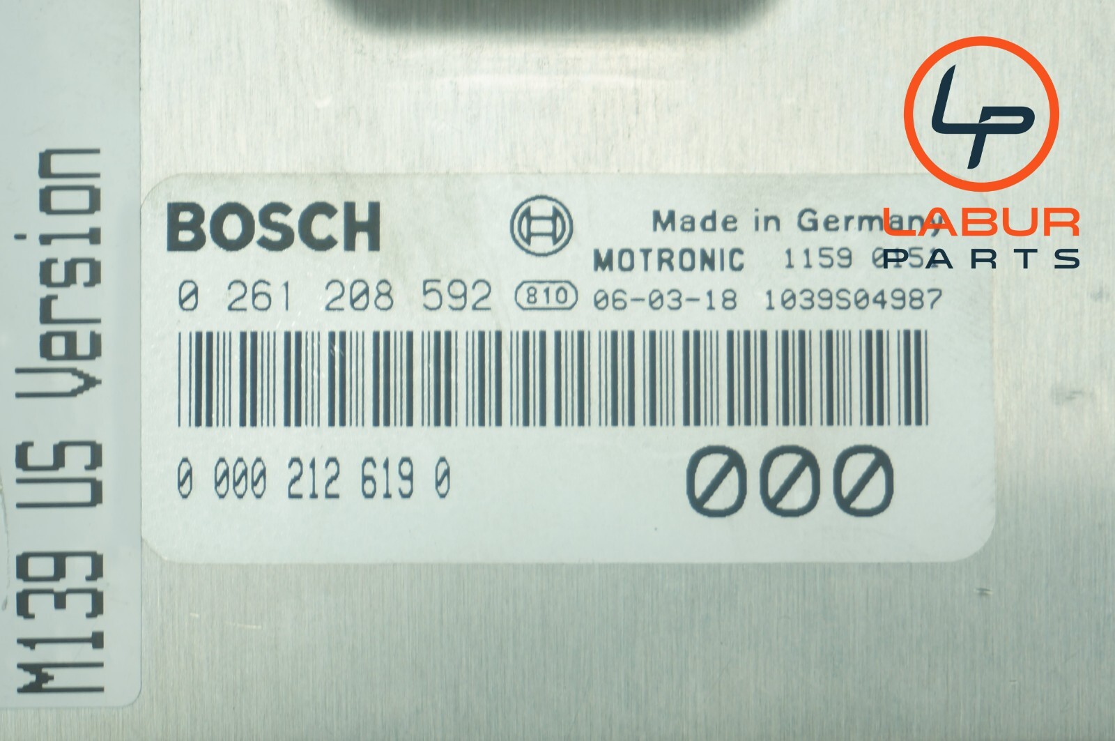 M139 05-08 Maserati Quattroporte BOSCH ECU ECM Engine Control Module Unit B1043