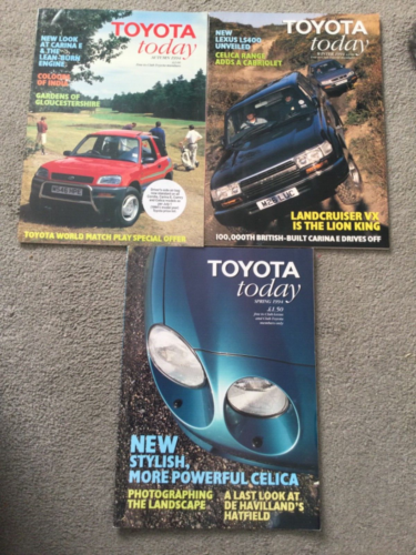 TOYOTA TODAY MAGAZINES / brochure in VGC 1994 Autumn, Spring, winter - Picture 1 of 1