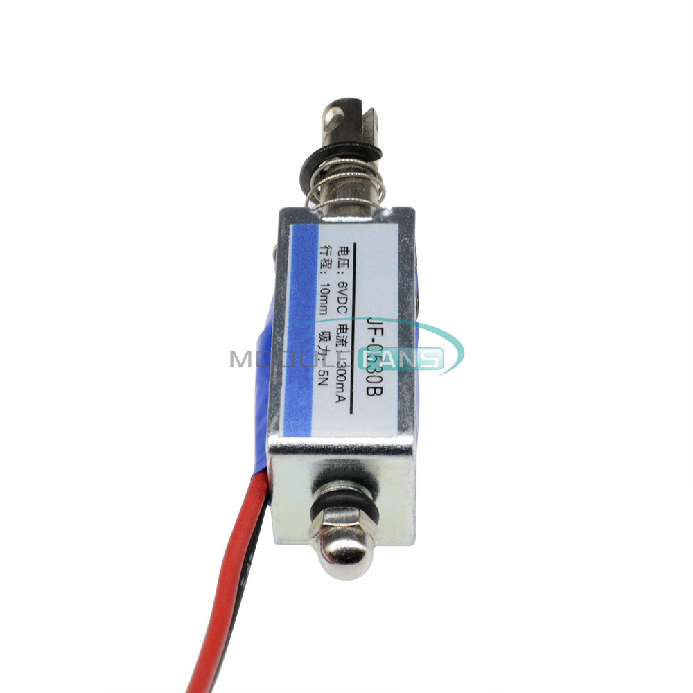sourcing map DC 12V Druck Zug Typ Zylinder DC Magnet Elektromagnet XRN-25/50TL de