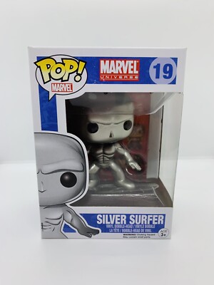 Funko POP! Marvel Universe Silver Surfer #19 Vaulted - Retired NIB | eBay