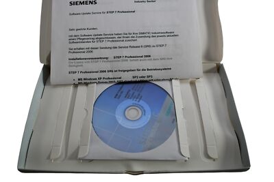 NEW SIEMENS Simatic EWK-SUS1055027 Step7 Professional 2006 SR6 PLC Software