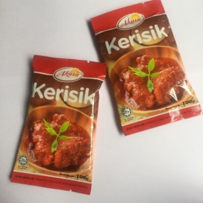 Akasa Kerisik Kelapa / Coconut Paste suitable for rendang - (40g x 10 packs)