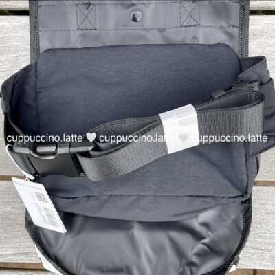 NWT Lululemon Athletica Clean Lines Belt Bag in Black | eBay