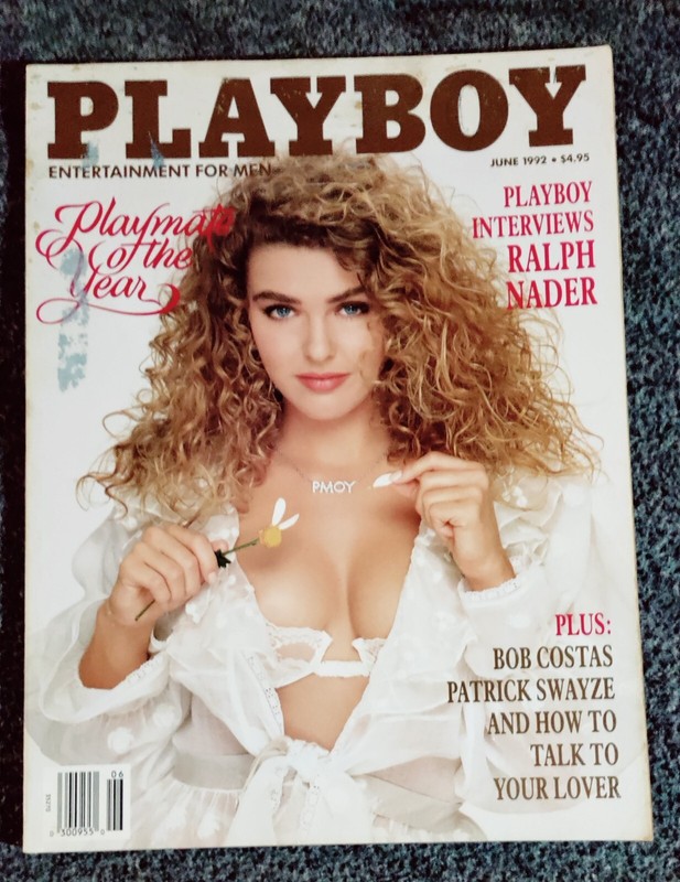 💥Playboy Magazine June 1992 Cover: Corinna Harney Playmate: Angela Melini
