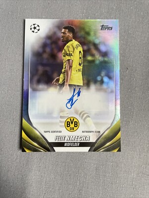 Topps Felix Nmecha Autograph 23/24