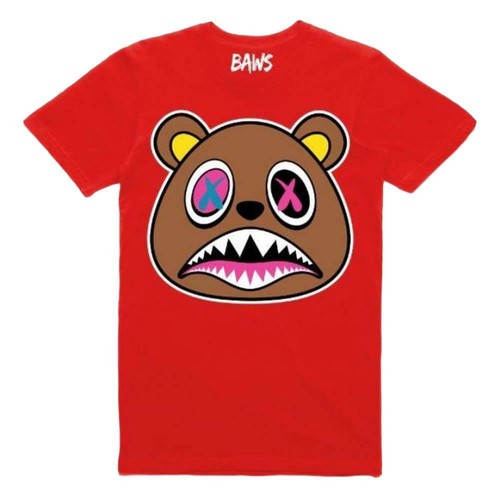 Baws Crazy Baws T-shirt Red | eBay