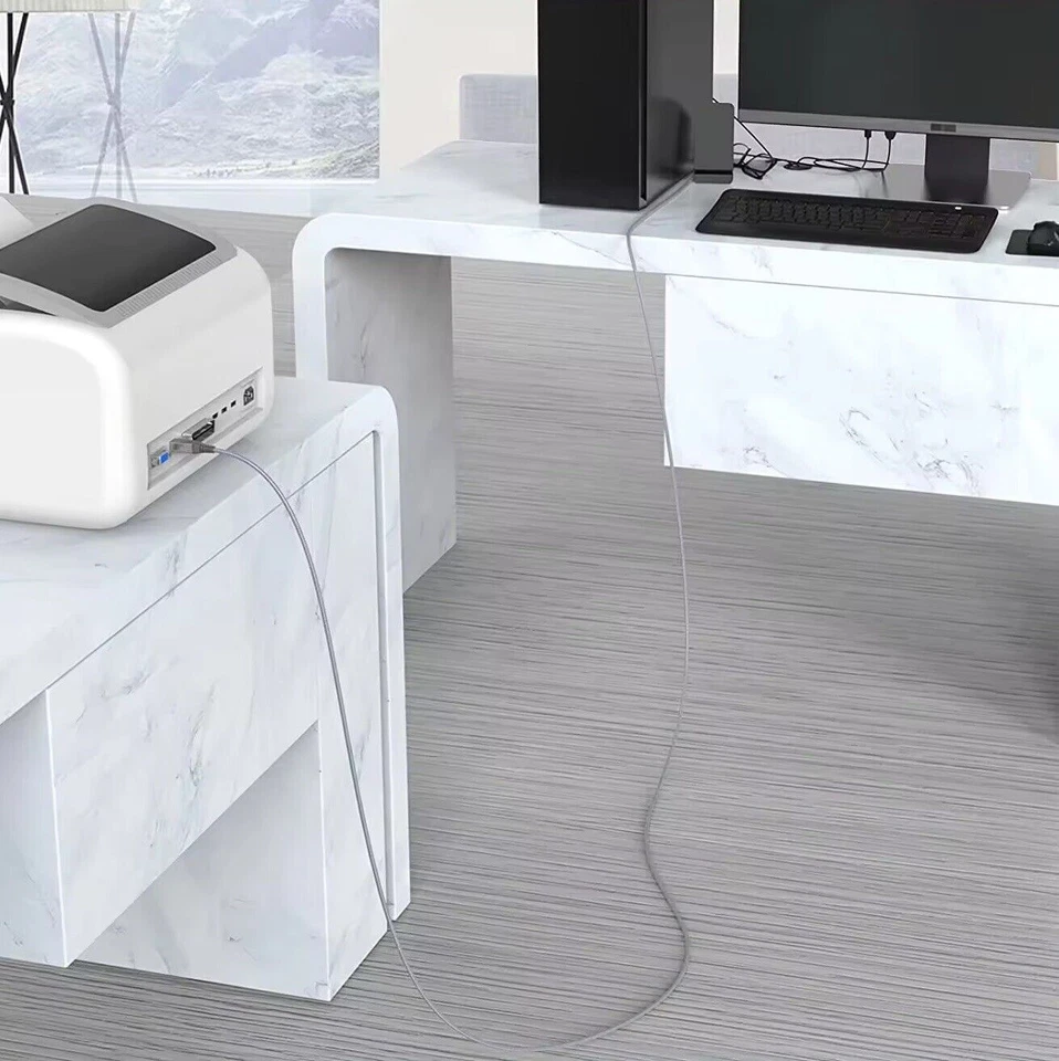 USB 3.0 Premium Druckerkabel USB A auf USB B Druckerkabel für Samsung HP Canon - Bild 3 von 4