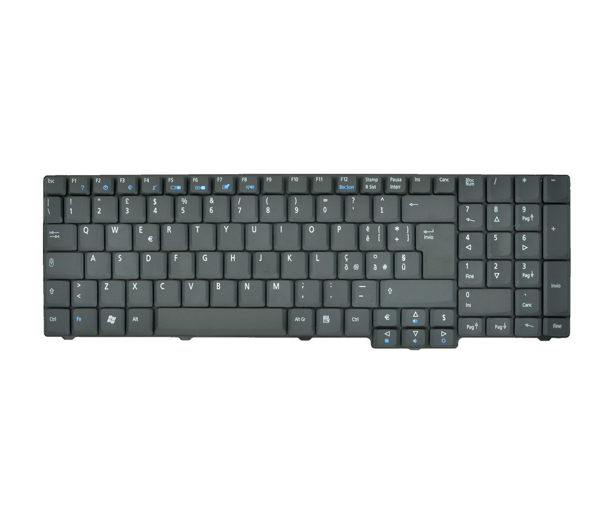 Tastiera USA NSK-AFF0E Nero Acer Extensa 5235, 5635, 5635-2, 5635G - Foto 9