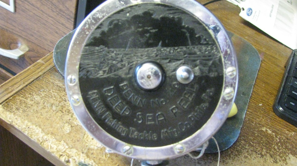 VINTAGE PENN No. 49 DEEP SEA BIG GAME FISHING REEL (1