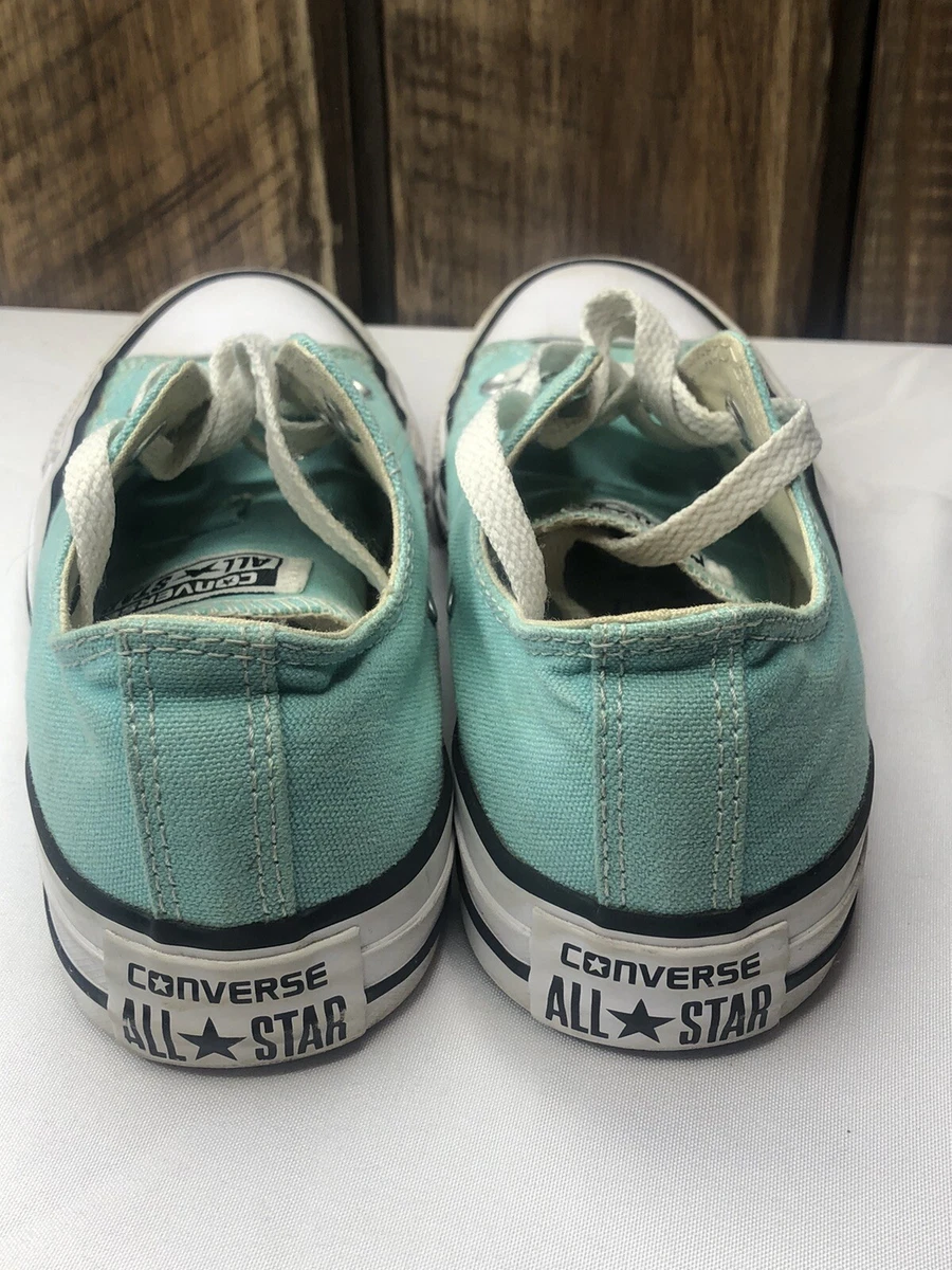 Light aqua cheap converse