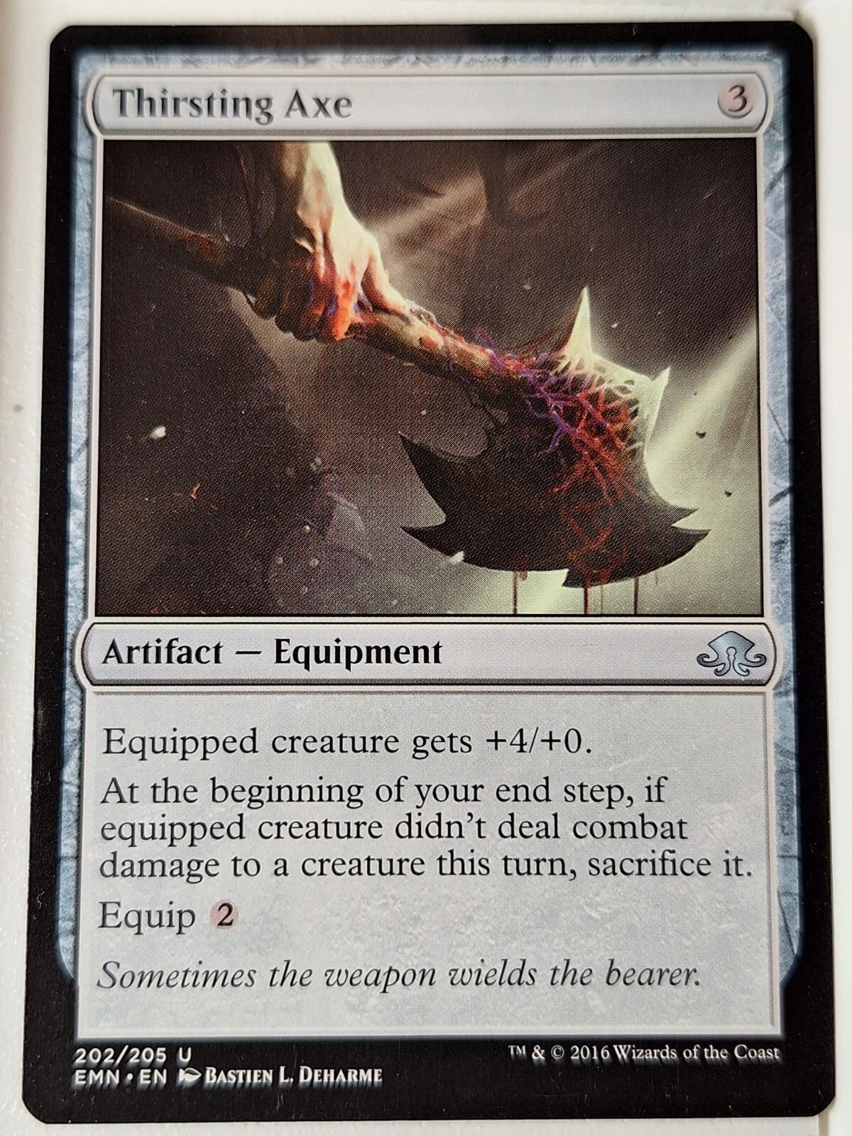 Thirsting Axe - Eldritch Moon - Magic the Gathering MTG Nice!