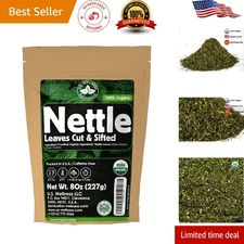 Limited Lot Wild Harvest Nettle Tea - 8oz Organic Smooth Infusion from Kosovo