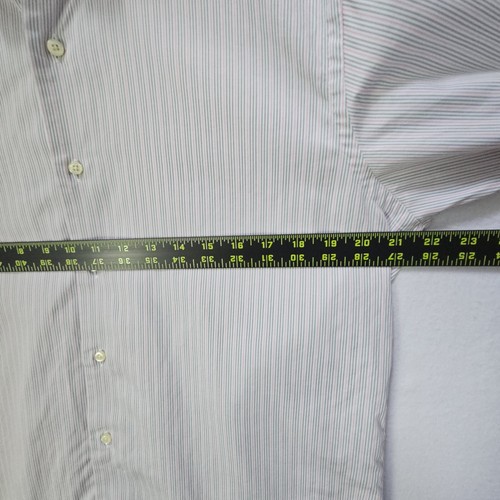 Brooks Brothers Long Sleeve Dress Shirt Slim Fit Egyptian Cotton Sz 15 1/2 U.S.A - Picture 8 of 12