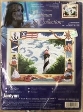 SEALED Janlynn Platinum Collection NAUTICAL SAMPLINGS Cross Stitch Kit 010-0301