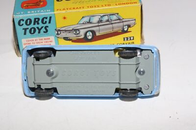 Corgi 229 Chevrolet Corvair, VNM in Good Original Box | eBay UK