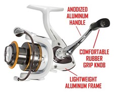 Moulinet De Pêche Baitcast Ardent XS1000 - Ratio 5.0:1, 11 Roulements, Pour Droitier, Occasion En Très Bon état