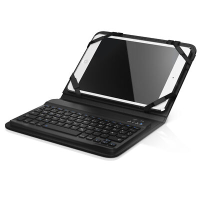 Aplic Wireless Bluetooth-Tastatur / Keyboard im Slim Design inkl. Kunstledercase