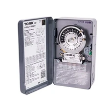 NSi TORK 1109A Indoor 40 Amp Mechanical Timer for Home Appliances 24 Hour