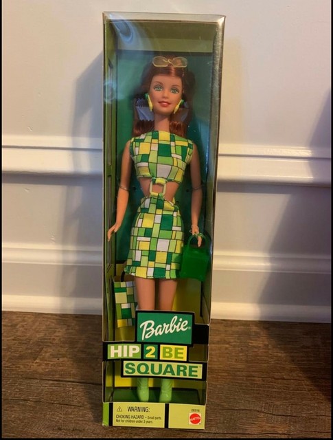 2000 Barbie Hip 2 Be Square Doll Mattel #28316 NEW Never Removed from