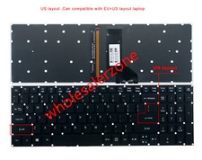 New For Acer Aspire ES1-532 ES1-533 ES1-572 ES1-573 ES1-732 US keyboard backlit