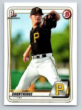 Aaron Shortridge 2020 Bowman 1st Edition #BFE-9 Pittsburgh Pirates