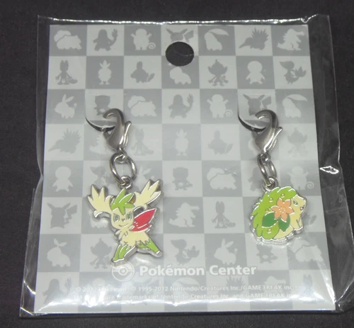 Japanese Pokemon Center Limited Metal Charm Land Forms Sky Forme Shaymin