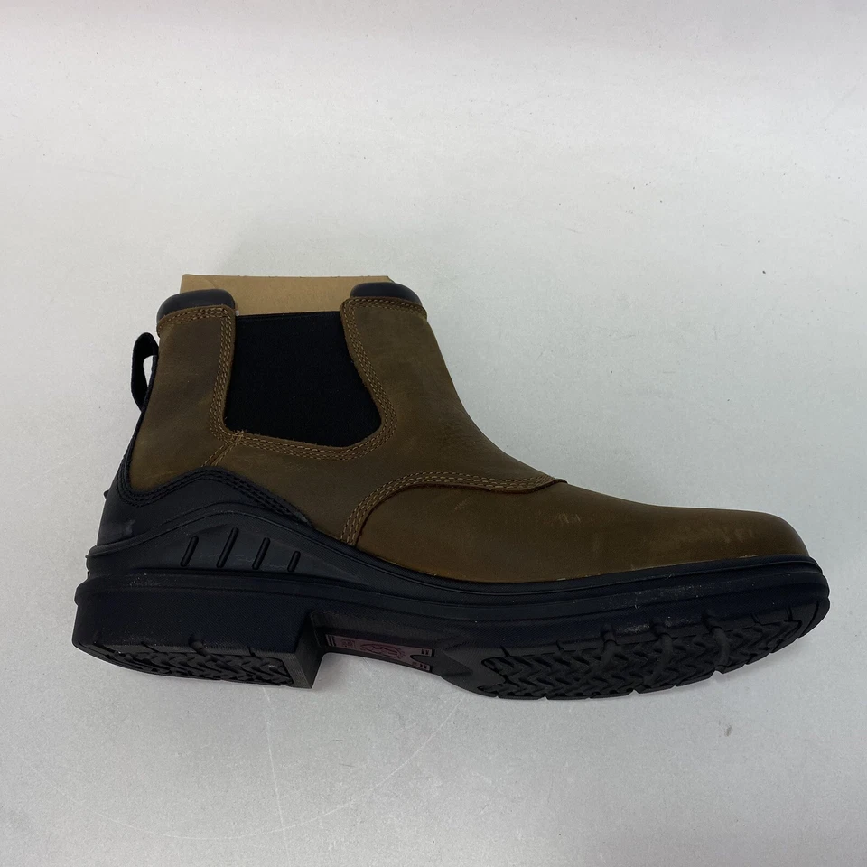 Bota marrón antigua Ariat Barnyard Twin Gore II H2O. Talla 12 D Ancho Foto 3 de 4