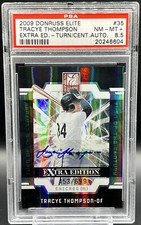 2009 Extra Ed Turn/Century Tracye Thompson 453/699 PSA 8.5 *Pop 1* Reds Auto RC